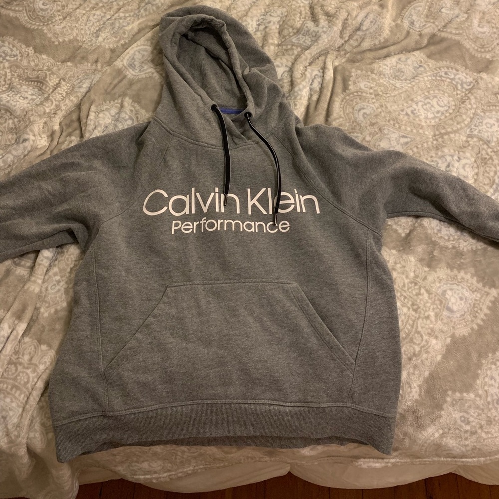 Gray Calvin Klein Sweatshirt